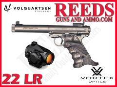 Volquartsen Classic Pistol Stainless Gray Laminate 22 LR 6in VF4C-0004