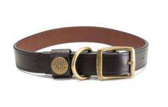 King Buck Premium Leather D Ring Collar  L/XL KB-LTRC-LTR-L/XL-1