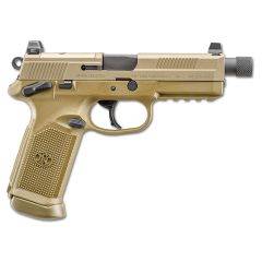 FN FNX-45 Tactical FDE 45 ACP 5.3in 5-15Rd Mags 66-101634
