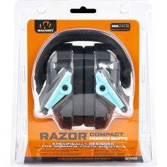 Walkers Game Ear Razor Compact Passive Muff Teal GWP-CRPAS-TL