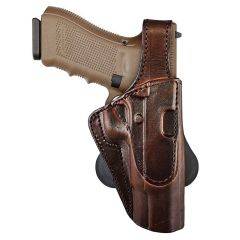 Tagua Gunleather Most 1911`s Compact 3`` Ham Dn-Blk-R/H TX-PD1-205