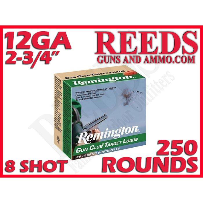 GB Club 32 12 Gauge Ammo 2 3/4 #5 Shot 250 Rounds - Ammo Deals