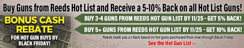 Reeds Black Friday 2023 - Hot Gun Rebate List